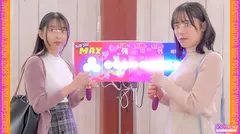 リモバイドミノゲーム 過激に！スケベにエスカレート！ リナ(19) サヤ(20) お願い…見ないで…のサムネイル画像