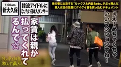 イキ方がエロ(すご)過ぎる美人ダンサー！！！韓国にハマり過ぎて将来の夢が大真面目に「韓流アイドル」というダンス歴18年の経歴が謎過ぎる美女！！！普段の顔を全く見せないミステリアスな彼女の、18年間ダンスで鍛え抜いたエロ過ぎるグラインド騎乗位&度肝を抜く程のイキ潮大洪水はガチで絶対必見の撮れ高だった！！！：夜の巷を徘徊する「激レア素人」！！ 17の19番目のサンプル画像