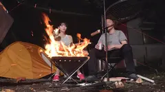 爆乳美人彼女 スナオ 25歳 キャンピングカップルの野外中出し個人撮影流出ビデオのサムネイル画像