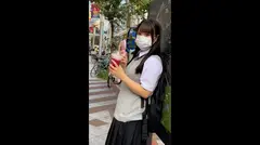 制服コスプレ姿の潮吹き天使(19)降臨！！ アへ顔絶頂とハメ潮を繰り返し中出しされ放心状態wwのサムネイル画像