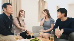 【配信限定 百合花&みゆ編】夫婦交換スワッピング 寝室に消えていく妻と同僚…数分後、妻の喘ぎ声が ～一線を超えてしまった夫婦たち～のサムネイル画像