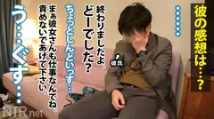 ＜美脚OLにNTR中出し＞彼の反対を無視し出演。彼号泣のカオス回！青山でタイトスカートからえちえち過ぎな美脚をのぞかせるOL彼女を発見！AV出演に猛反対する彼を突っぱねて生活費が必要と出演決定～！当日は涙ながらに反対する彼を無視して「仕事だから★」と割り切り撮影開始wしかし男優のデカチンを見た瞬間に「仕事」を忘れ本能が露わに。美脚を大胆に開脚し、彼の前で他人棒挿入▶︎喘ぎ散らかす始末wそんな彼女に彼は泣きながら鬱ボッキ(笑)最後は無断中出し。妊娠したらごめんねwの17番目のサンプル画像