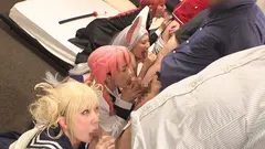 個撮特化 爆乳オフパコ撮影会 町田レンズのBLACK KAMEKO FILE.84 コスイベ終わりの巨乳OLレイヤーと打ち上げハメ撮り おっぱいだらけの生ハメ中出し乱交パーティーの9番目のサンプル画像