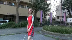 ドSでちょっとイキってる！？どちゃくそ可愛い色白スレンダー美脚ギャル「ガチでバドミントン部でぇーす」 永愛の8番目のサンプル画像