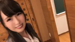 【中出し！個人撮影】かなで/22歳/OL/AVごっこ/ラブホ/教室/コスプレ/ブルマ/女教師/激カワ！！/スレンダー/くびれ/とんがりおっぱい/3発射/SEX/フェラ/口内発射x2の4番目のサンプル画像