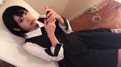 【個人撮影/中出し】「撮るよッて何ぃッ(〃ﾉωﾉ」カメラを向けられ照れながらもノリ良くピース☆りょーこ（19/仮名）のサムネイル画像