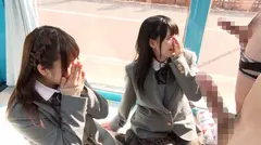 すみれちゃんとひなたちゃん マジックミラー号 初4Pで初イキ！の4番目のサンプル画像