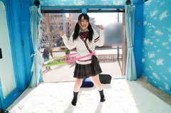 あずさ(19) 初めての拘束おもちゃ体験！のサムネイル画像