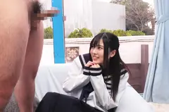 あかね(19) マジックミラー号 初めてのおちんちん研究！かわいいお顔にぶっかけ！のサムネイル画像