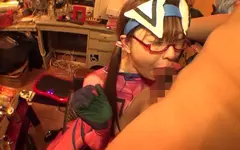 【羞恥】ババコス！【BBA】いい歳をした身長172Gボインの主婦に○ヴァ真○波マリイラスト○アスのコスプレさせて恥ずかしめてみた件【中田氏】葵百合香奥様 33歳 前編の12番目のサンプル画像