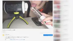 激カワ華奢スレンダー☆エロ咀嚼音チューバ―ゆずち、AV進出するの巻。～生々しすぎるフェチ度満載☆ASMR動画でヌキまくってください～のサムネイル画像