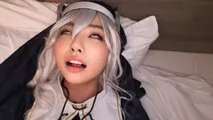 個撮特化 爆乳コスプレ撮影会 とあちゃん(24) 町田レンズのBLACK KAMEKO FILE.74 Jカップ修道女 オフパコレイヤーの14番目のサンプル画像