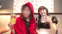 【ハロウィンナンパ×あやちゃん編】黒髪清楚なメイド娘を巨根チンポで鬼ハメ絶頂！子宮口までグリグリ当たる快楽に腰振りが止まらない淫乱SEX…！のサムネイル画像