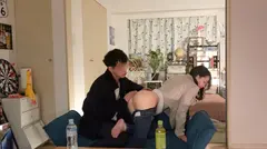 百戦錬磨のナンパ師のヤリ部屋で、連れ込みSEX隠し撮り 244 スラッとした体に推定Eカップの美巨乳！そして美尻！落ち着いた雰囲気のアラサー美女とアプリで知り合い連れ込み成功！薄暗い部屋に響く甘美な喘ぎ声が興奮を誘う！のサムネイル画像