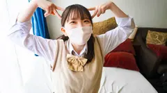 クリをぺろぺろしてくださいニャ！生意気な感じが愛らしい敏感ツンデレ猫系彼女(19)とラブラブ中出しハメ撮りのサムネイル画像