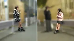 【乱交】美人顔のおっぱいデカめヘソピ女×幼顔のスレンダー潮吹きヘソ横ホクロ女【りな&このみ】のサムネイル画像