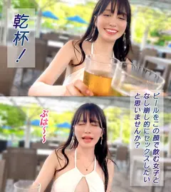 【スタイル抜群ハーフ系ビキニ美女】海で助けてくれた子はノリも面倒見もいい最高の女！！ちょうどいい理由もできて、プールで遊びお酒も入りそのままホテin！！程よい肉付きがそそるスレンダー美ボディ！プリプリ桃尻を震わせて敏感おま●こでイキまくり！夏だしまーいっかのノリで夏満開の大解放SEX！！【水着っ子ナンパ】の4番目のサンプル画像