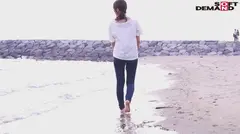 健康的な小麦肌が眩しい家族を支えるしっかりママさん。 松本麗子 35歳 AV DEBUTのサムネイル画像