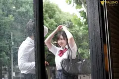 突然の豪雨でラブホに避難 濡れた巨乳に理性を忘れてひたすらハメまくった… 桃尻かなめのサムネイル画像