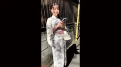 「祭りの日に喧嘩とか無理‥ホテル行きたい」マッチングアプリでゲット！夏祭りNTR！お祭りで彼氏と喧嘩した浴衣美女とマッチング。性欲解消するまで中出ししまくったひと夏の思い出のサムネイル画像