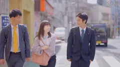 仲の良い会社の同期2人(男)と飲んだら、エロい雰囲気になって宅飲み3P。その後も関係が続いて…オフィス、自宅で、ハメまくった美人OL 矢埜愛茉の18番目のサンプル画像