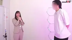 恥ずかしくって顔もアソコも真っ赤になったグラマラス エロボディ ハダカになるより恥ずかしい！脱ぎキャンBOX野球拳 プロモーション部 中途2年目 佐野星彩のサムネイル画像