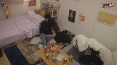 ニンゲン観察 宅呑みしていた男女4人が性欲に負け同じ部屋でそれぞれに見られながらの倒錯セックスの6番目のサンプル画像