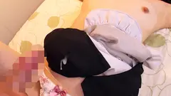 カフェで働く普通の女の子の不慣れでひたむきな挑発 着衣の女性にイカされたいおじさんを癒してあげる！ 美甘りかの20番目のサンプル画像