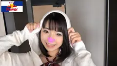 スノプリ【つぶらな瞳/綺麗な黒髪/幼い顔立ち/THE童顔/低身長ミニマム美少女/ドМちゃん/色白デカ美尻】キラキラのつぶらな瞳に綺麗な黒髪！幼い顔立ちのTHE童顔150cmミニマム美少女！気持ち良すぎてドスケベなアヘ顔をカメラに晒す！の5番目のサンプル画像